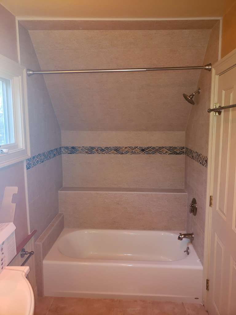 Bathtub area